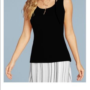 Judy P Tank Top Black NWT Size M